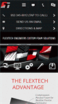 Mobile Screenshot of flextechfoam.com